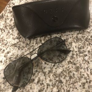 Diff Aviator sunglasses “Cruz” style
